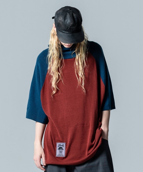 Half Sleeves Knit Hoodie — худи с вязаной тканью и короткими рукавами