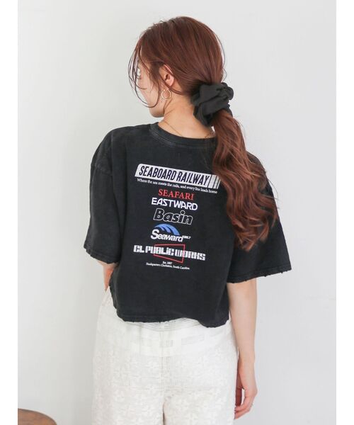 Embroidered Daily Damage Logo Tee — футболка с эмблемой