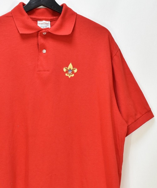 【Vintage】BOY SCOUT логотип‑вышивка футболка USA