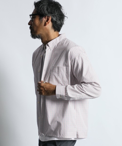 OXFORD TATTERSALL BOX SHIRT — оксфордская рубашка в клетку, бокс-крой