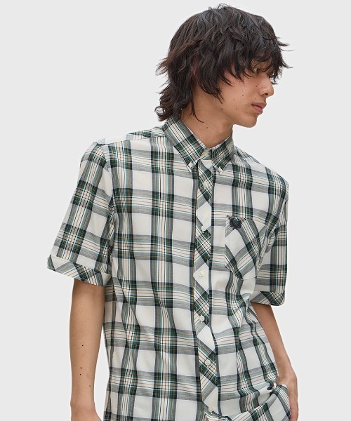 Classic Tartan Short Sleeve Shirt — классическая тартановая рубашка, короткий рукав