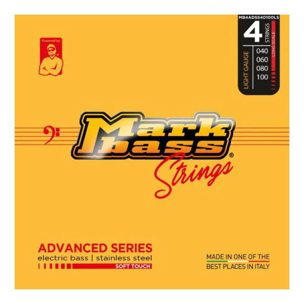 Markbass Strings MAK-S/4ADSS40100 ADVANCED SERIES 040-100 — струны для электрогитары бас