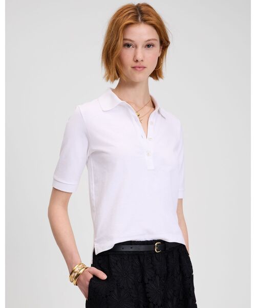 Cotton polo shirt