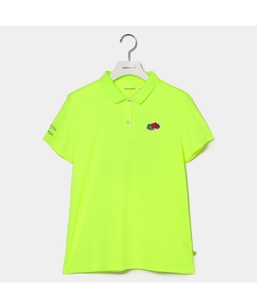 [VIVA HEART/GOLF] FRUIT OF THE LOOM хлопковая поло‑футболка с коротким рукавом