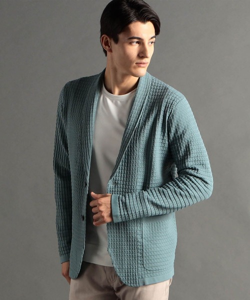 Links Jacquard — шорты кардиганного кроя (шорты‑кафтан)