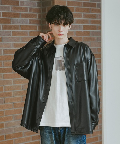 Synthetic Leisure / Big Shirt — большая рубашка свободного кроя