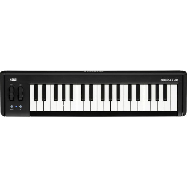 KORG MIDI-клавиатура microKEY2 Air-37 [37 клавиш/Bluetooth] — беспроводной контроллер microKEY для DTM, питание от батарей или USB