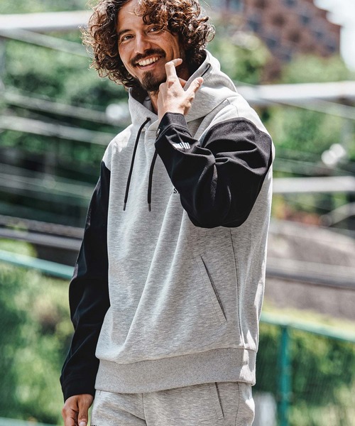 mpa4151 Scuba×Woven Combo Hoodie — фуред парка (F26A060)