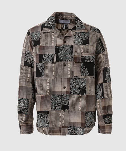Patch‑work shirt — рубашка‑пэчворк