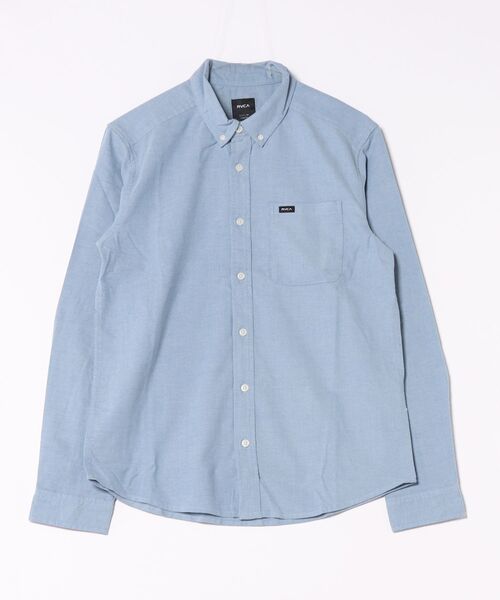 RVCA мужская рубашка THAT'LL DO STRETCH LS WOVEN — длинный рукав, модель 2025 осень/зима