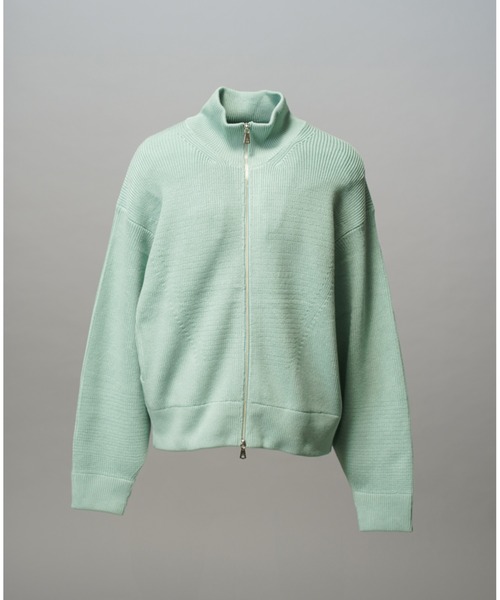 UNISEX C/A Prime-Over Drivers Zip Knit — трикотажная куртка‑кардиган Maison Special (унисекс)