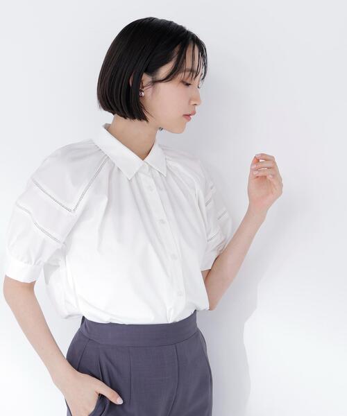 Puffsleeve blouse — блузка с объемными рукавами (Oggi.jp掲載)