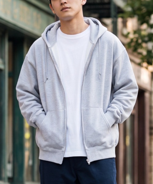 [T16] JERZEES 12oz — унисекс толстовка Full‑Zip A‑Z12MR