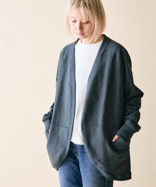 rehacer Dolman Wide Drape Cardigan Made in Japan