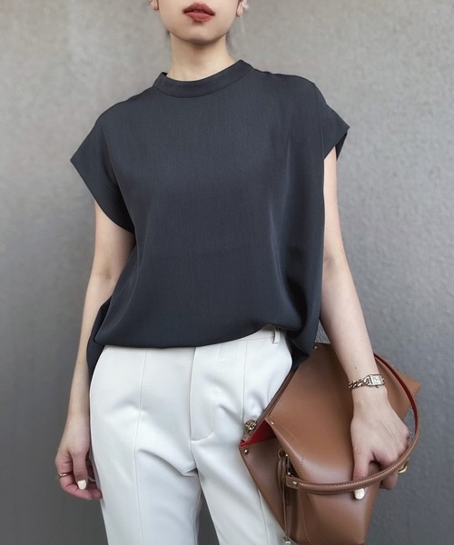 Драйтечат-mock-neck блузон