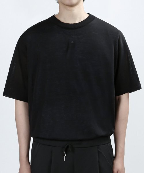 CREW BREEZE KNIT (BLACK)