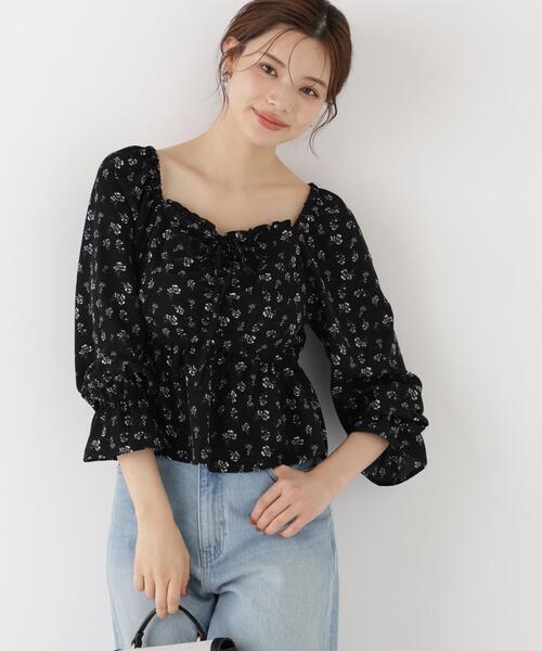 Flower Pattern Balenciaga blouse / 1216210901