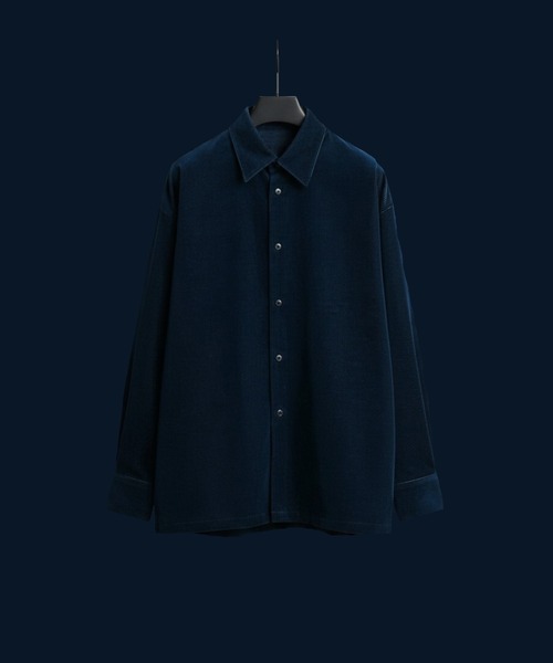 WOOL CORDUROY длинный рукав‑футболка вельветовая — зимняя/утепленная/ушерстленная