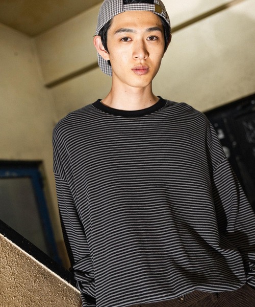 USA Cotton Waffle Crewneck Full T‑shirt