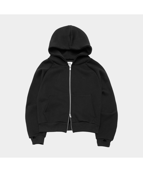 Beach Essential Small Semi Crop Fingar Hole Woshable Fudgip Jacket 2COLOR — пляжная легкая куртка, 2 цвета