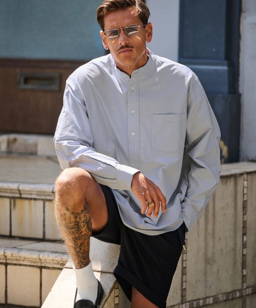 ms6124 — Chambray Rover Pullover LS — рубашка‑пуловер
