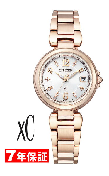 Часы Citizen Cross‑Sea Happy Flight EC1037-51A эко‑драйв, электромагнитные волны, серебристые