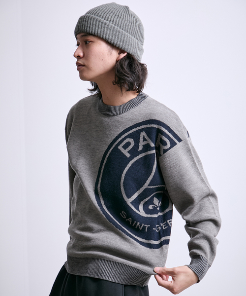 Paris Saint‑Germain JP Emblem вязаный пуловер