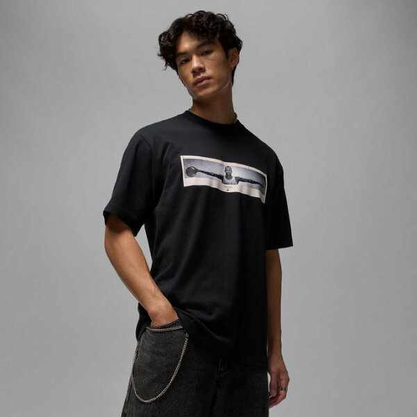 Jordan баскетбольная футболка с коротким рукавом Men’s 25F MJ WINGS футболка IF5617-010