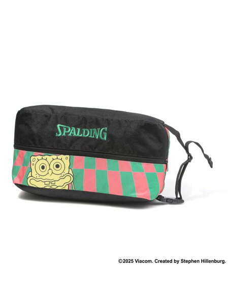 Сумка для обуви Spalding SpongeBob, клетчатая ткань, аксессуары для баскетбольной обуви, W19 x H38 42-002SBC