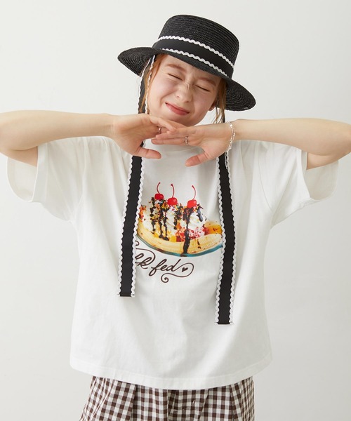 BANANA SPLIT — широкая футболка S/S