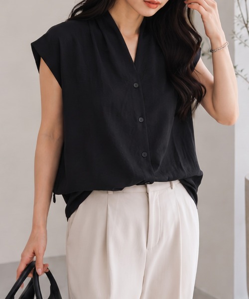 Westtuck fleece ribbed vest/броунс