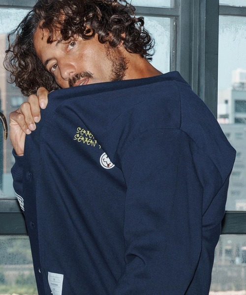 mcg3718 middle onz джерси-кардиган (77flower logo) 7725W220