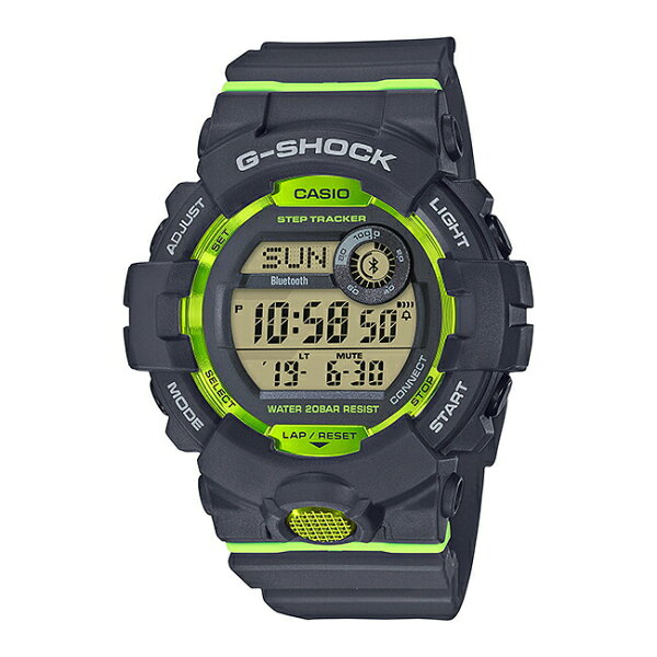 CASIO G‑SHOCK GBD‑800‑8 — мужские спортивные часы G‑Shock с шагомером, цифровые