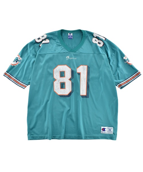 USED Champion NFL Miami Dolphins #81 — игровая футболка (подержанная)
