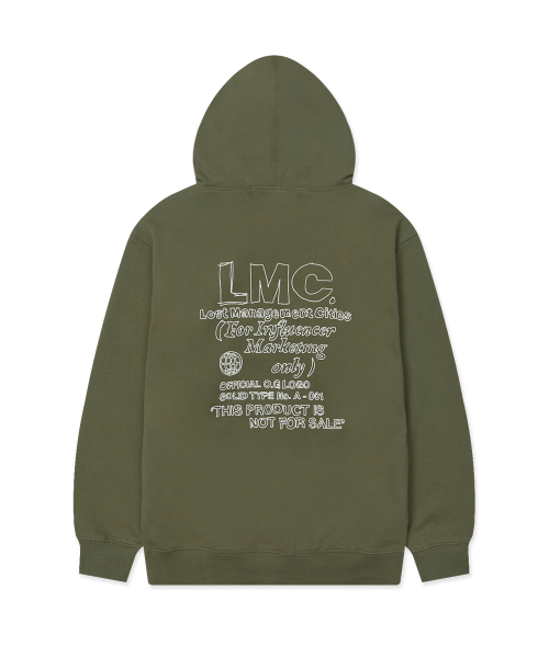 FN DOODLE HOODIE khaki — худи хаки с дудл‑принтом