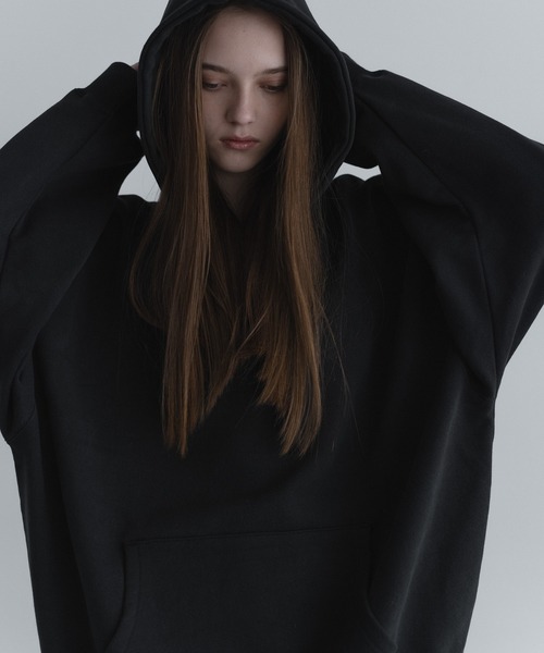 Loose basic oversize hoodie — свободное базовое оверсайз‑худи