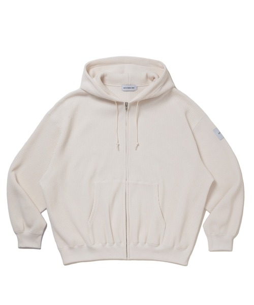N/C Waffle Zip Hoodie — вафельная худи на молнии
