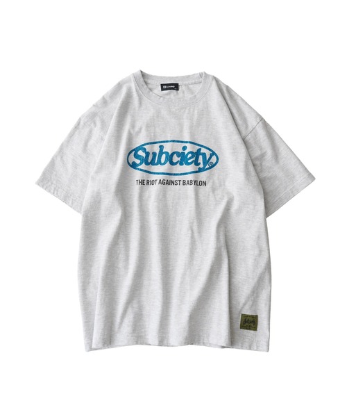 Футболка Oval logo tee — оверсайз с овальным логотипом