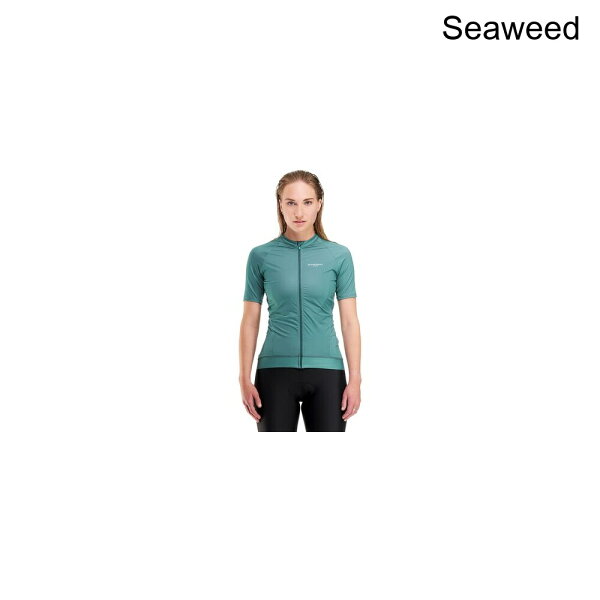 Женская классическая майка с короткими рукавами Peppermint Cycling — цвет Seaweed (морская водоросль)