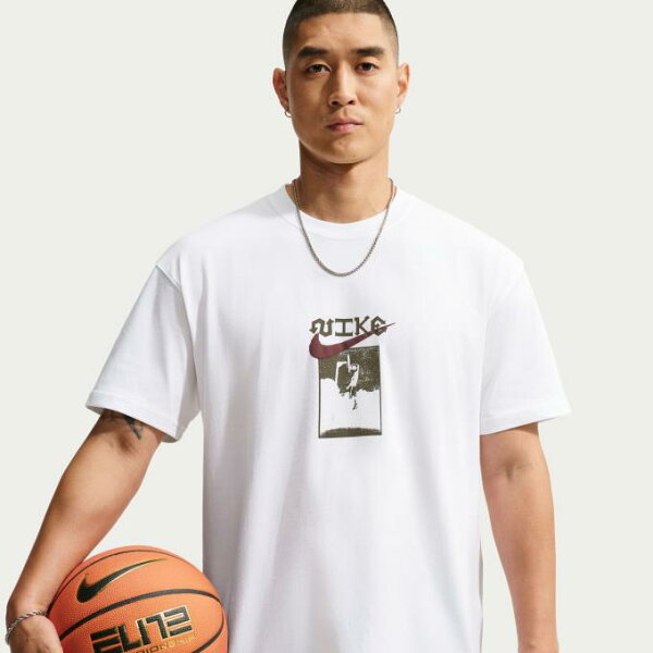 NIKE Baskettball T‑shirt Asbury M90 26F M90 ASBURY GARD SST IM5049-100 — мужская футболка с полужидкими рукавами (полу‑рукав)