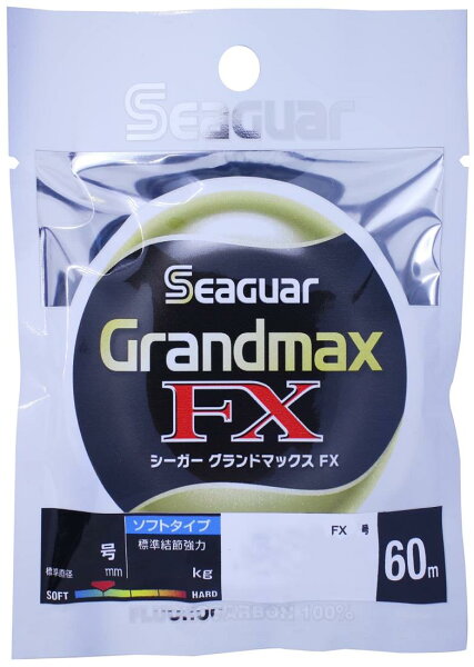 Seaguar Harisu Grand Max FX 60m 3.5号 — прозрачная леска, 60 м