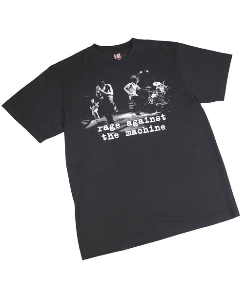 GIANT01 / Giant Vintage — RAGE AGAINST THE MACHINE oversize box T-shirt с принтом группы