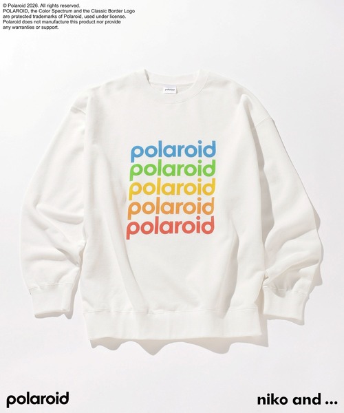 Polaroid — Print Pull-Over (футболка Polaroid)