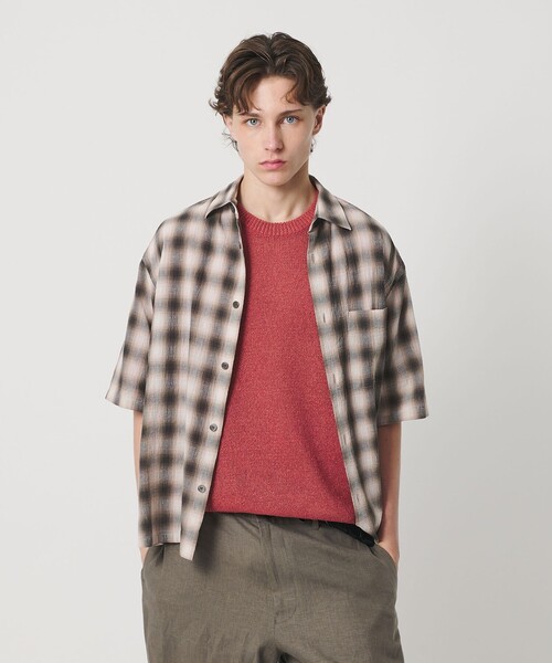 Boil Onble Check Regular Collar Shirt — рубашка GRANDE (вид: клетка)
