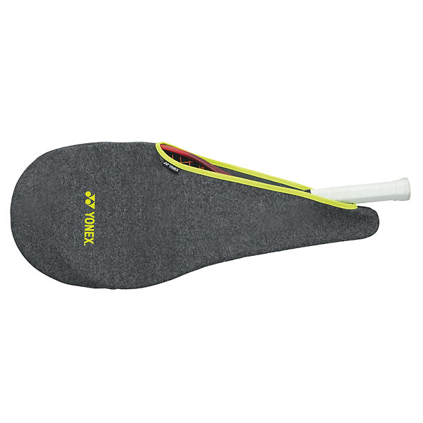 Yonex AC544 275 — теннисные чехлы для ракетки, тканевый чехол, для 1 ракетки, серый меланж, 24FW