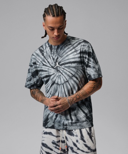 Jordan Brooklyn Men’s Tie-Dye Festival T-Shirt IF3150-133 «Sail» — футболка Jordan Brooklyn, тай-дай, мужская