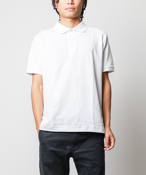 United Athle 5.3oz Dry-Cotton Utility Polo Shirt — поло из дышащего хлопка