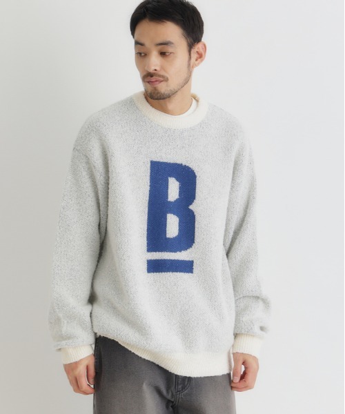 BACK NUMBER [Men's] двойная джаггер‑логотипная толстовка с капюшоном