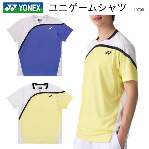 (поставка в августе) YONEX унисекс юнигерм‑шаз — унисекс тренировочная футболка, лёгкая дышащая (F‑Y‑10708) (26FW)