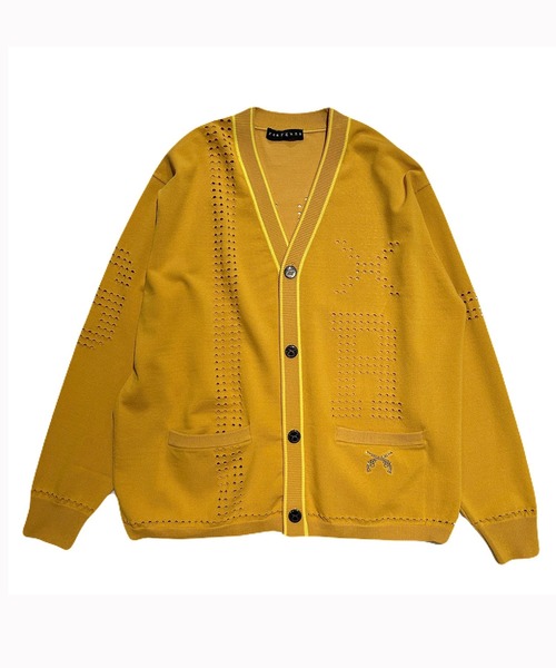 RETARD CARDIGAN CROSSGUN — кардиган RETARD с кросс‑ган мотивом